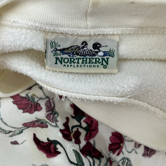 Vintage Graphic Pullover Sweatshirt Bundle Of 4 For Repurpose & Crafts Granny - Picture 7 of 13